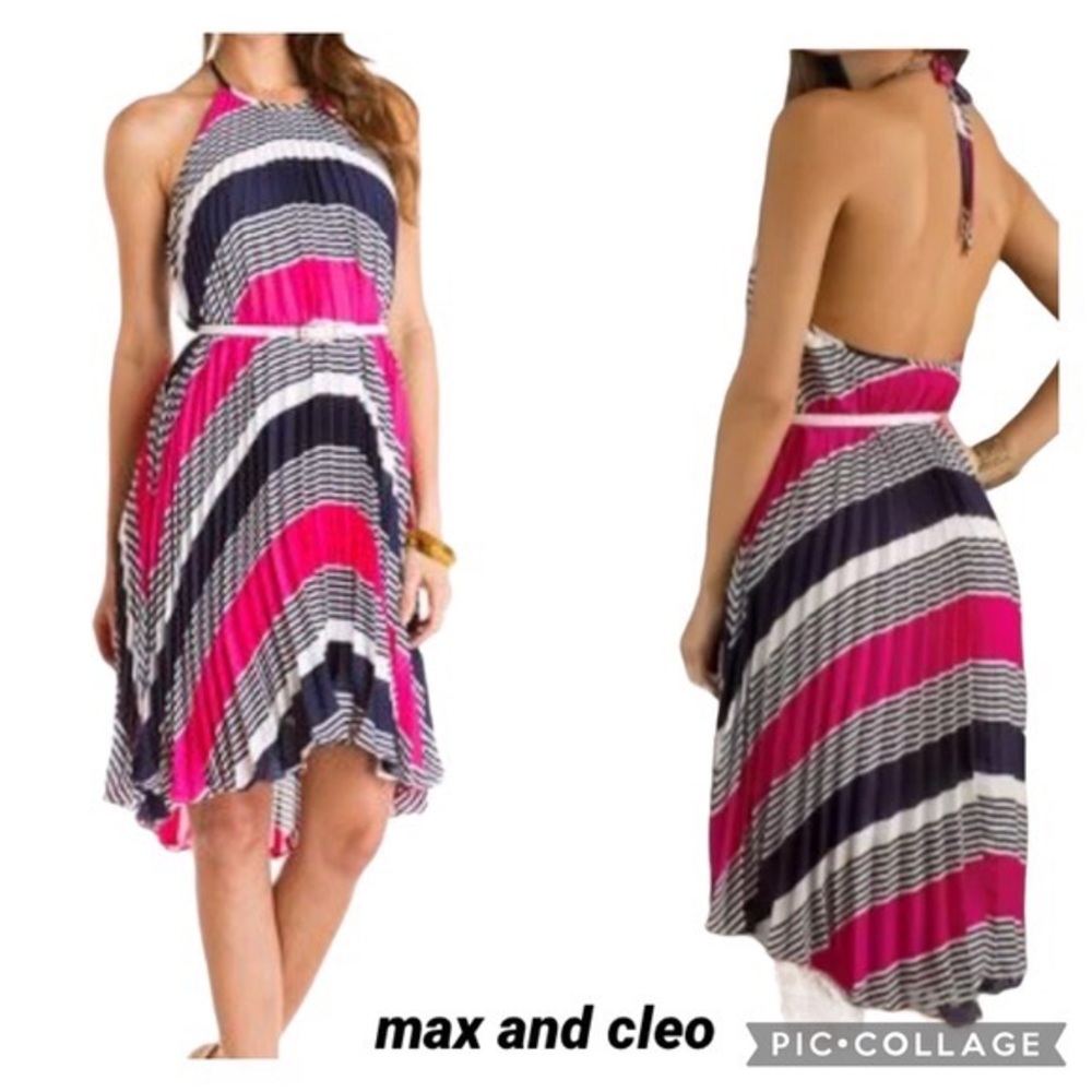Max and Cleo halter dress